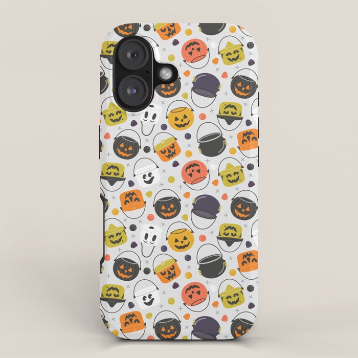 Halloween Candy Buckets iPhone Case Gallery Image 1