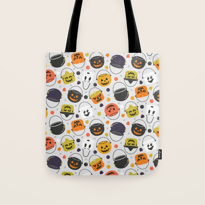Halloween Candy Buckets Tote Bag Gallery Image 1