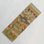 Lovers and beloveds: A composite of scenes from Persian, Urdu, and Sanskrit literature Yoga Mat Gallery Image 1