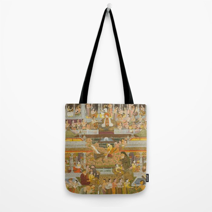 Lovers and beloveds: A composite of scenes from Persian, Urdu, and Sanskrit literature Tote Bag Gallery Image 2