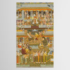 Lovers and beloveds: A composite of scenes from Persian, Urdu, and Sanskrit literature Tablecloth Gallery Image 2