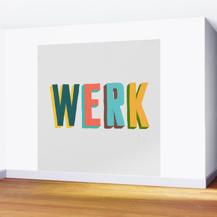 Werk Wall Mural Gallery Image 2