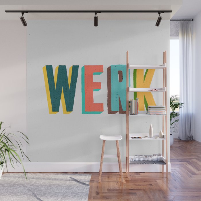 Werk Wall Mural Gallery Image 1