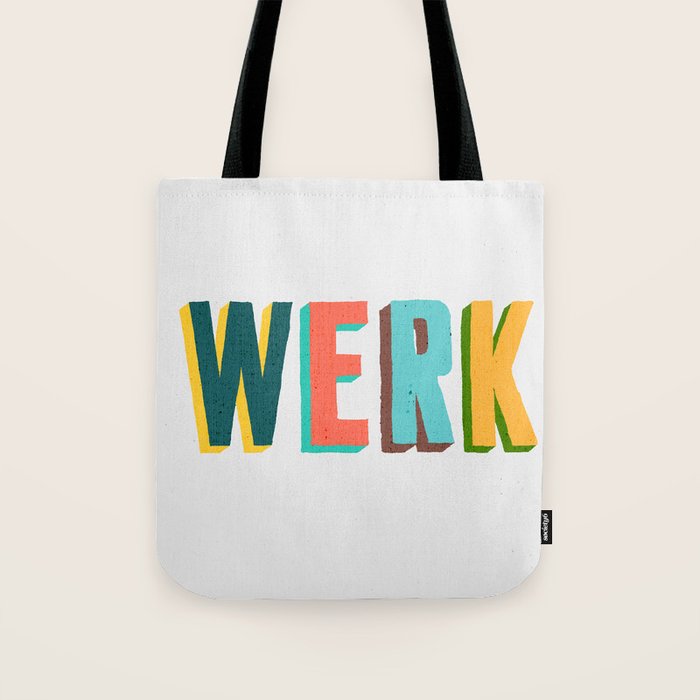 Werk Tote Bag Gallery Image 1