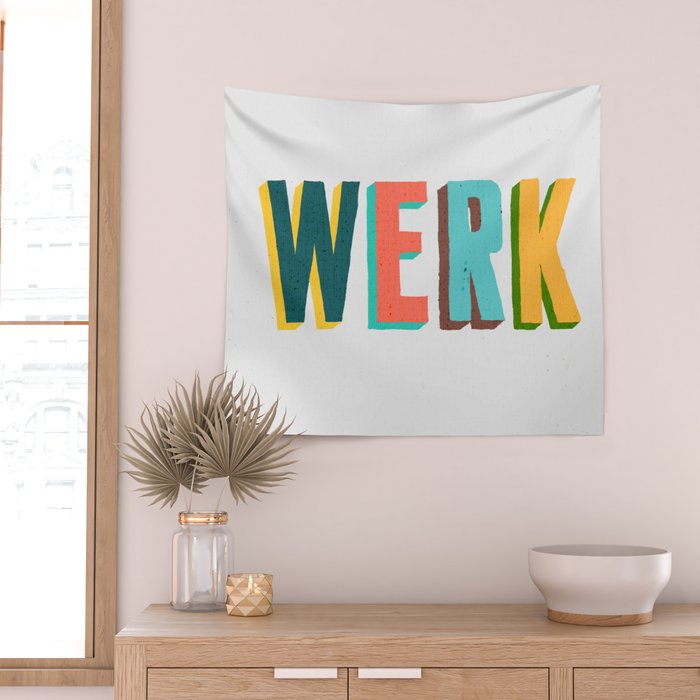Werk Wall Tapestry Gallery Image 2