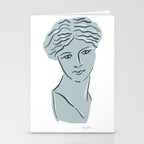 Goddess Aphrodite Greek Sculpture Stationery Card Gallery Image 2