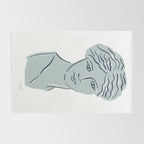 Goddess Aphrodite Greek Sculpture Rug Gallery Image 2