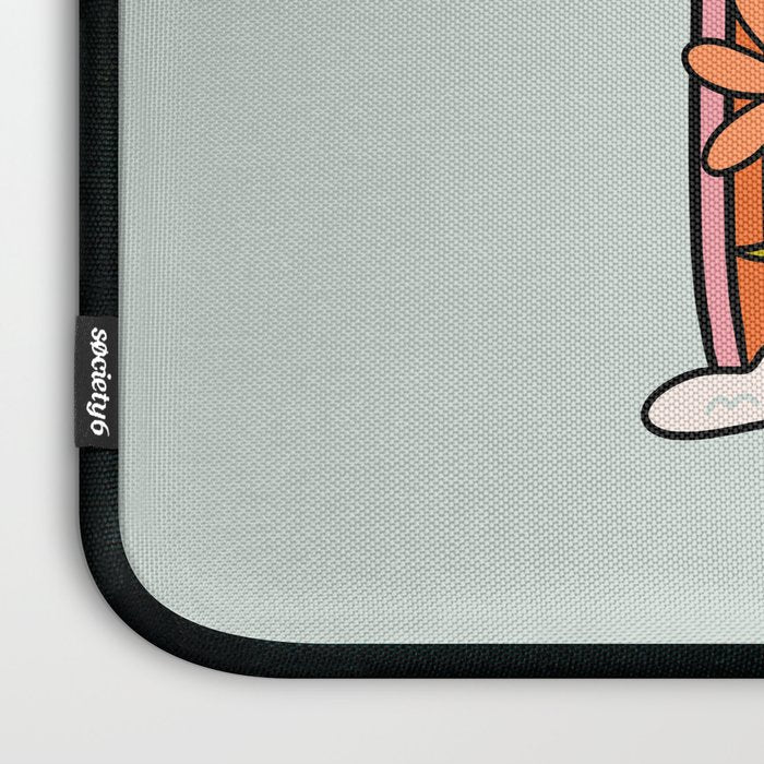Rainbow Snowman Laptop Sleeve Gallery Image 3