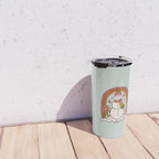 Rainbow Snowman Travel Mug Gallery Image 4
