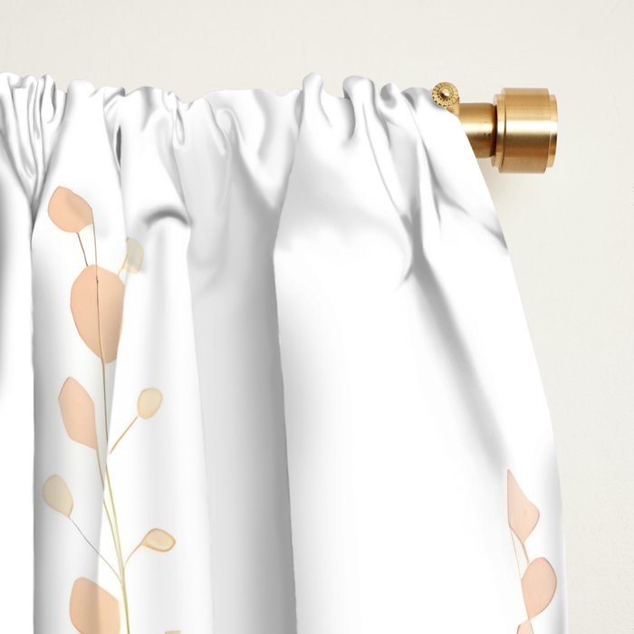 Natureâs Floral Meadowscape Window Curtain Gallery Image 2