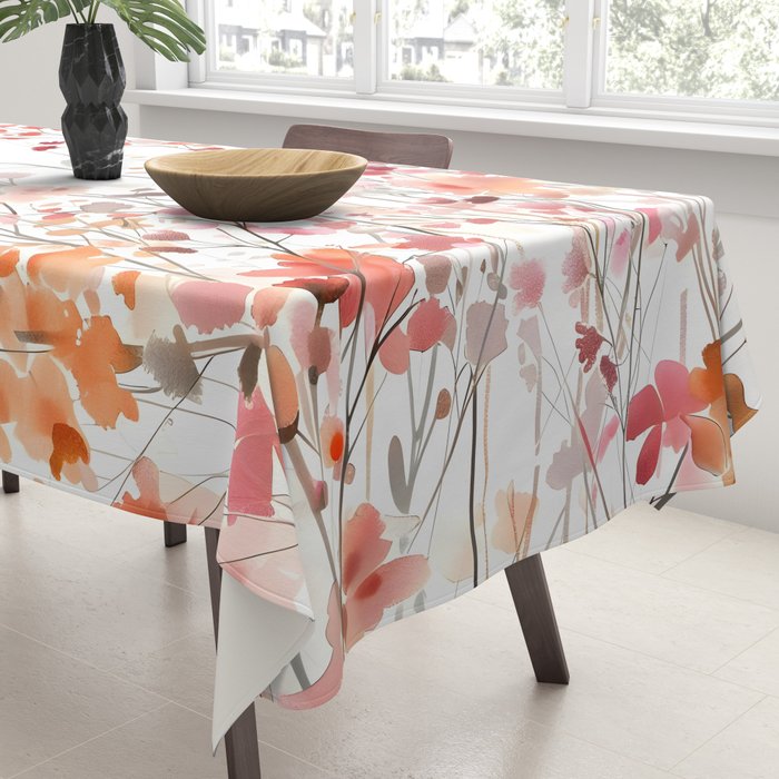 Natureâs Floral Meadowscape Tablecloth Gallery Image 3
