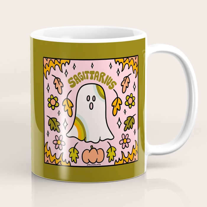 Sagittarius Ghost Coffee Mug Gallery Image 1