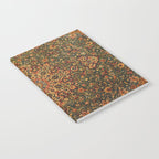 Antique Distressed Green and Orange Woven Persian Rug Notebook Gallery Image 2