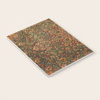 Antique Distressed Green and Orange Woven Persian Rug Notebook Gallery Image 3