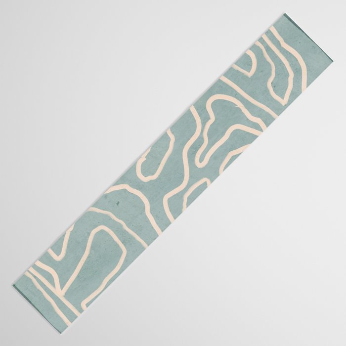 Abstract line art 157 Table Runner Gallery Image 3