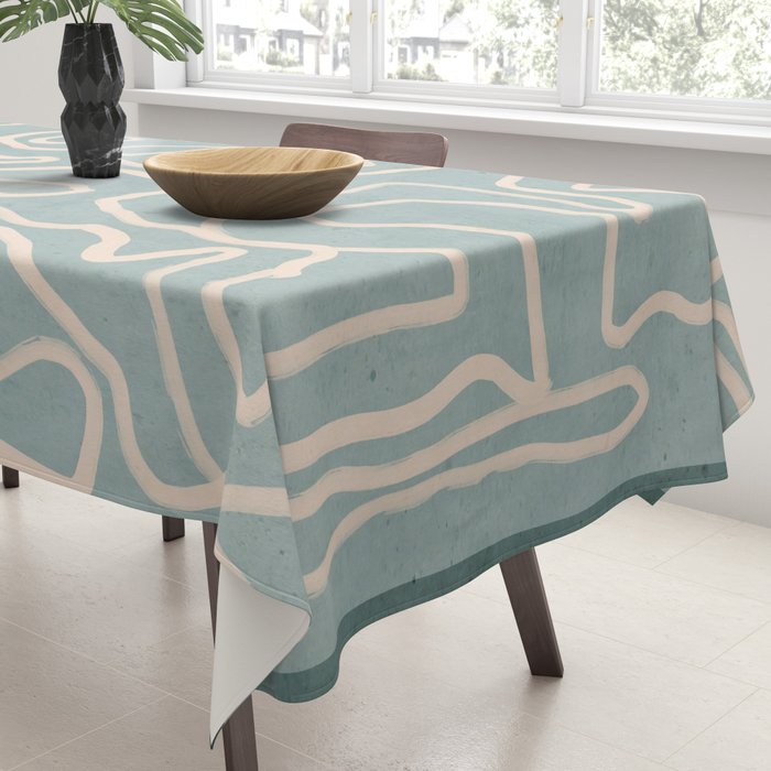 Abstract line art 157 Tablecloth Gallery Image 3
