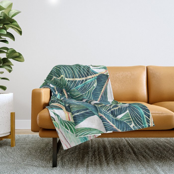 Edge & Dance #society6 #decor #buyart Throw Blanket Gallery Image 1