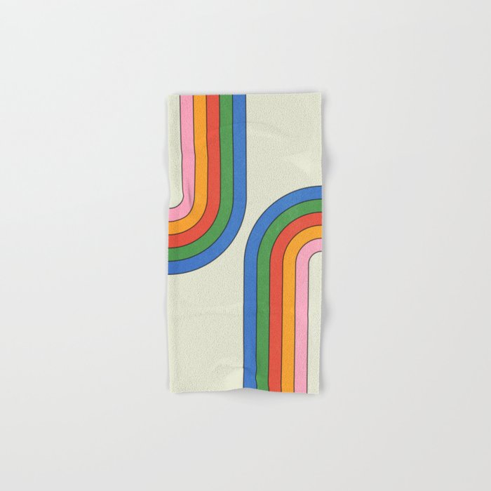 Retro Candy Arches Bath Towel Gallery Image 1
