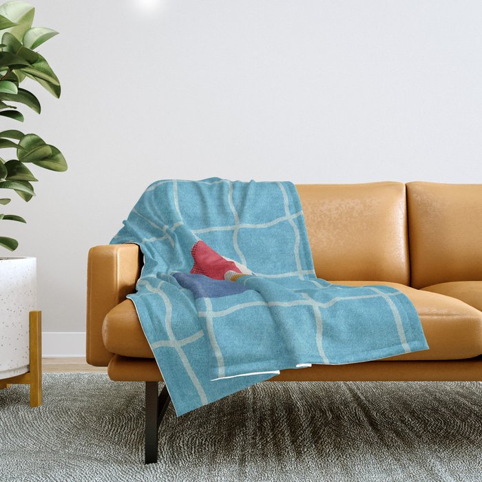 BALLS - Beach Ball - II Throw Blanket Gallery Image 1