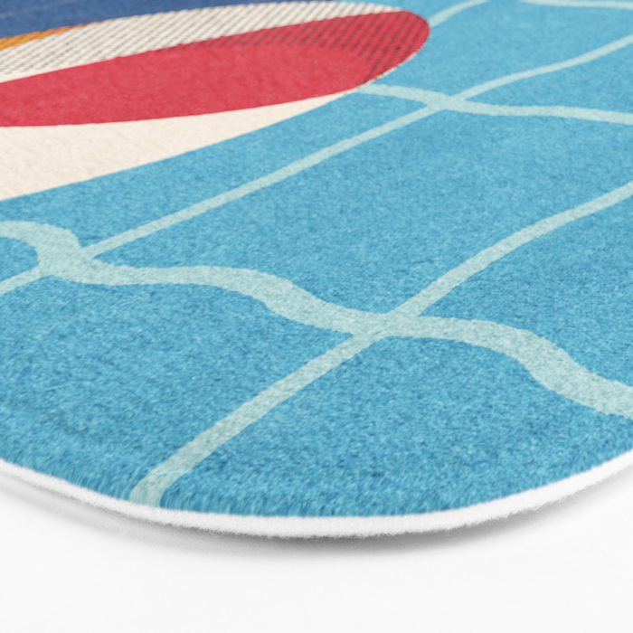 BALLS - Beach Ball - II Bath Mat Gallery Image 3