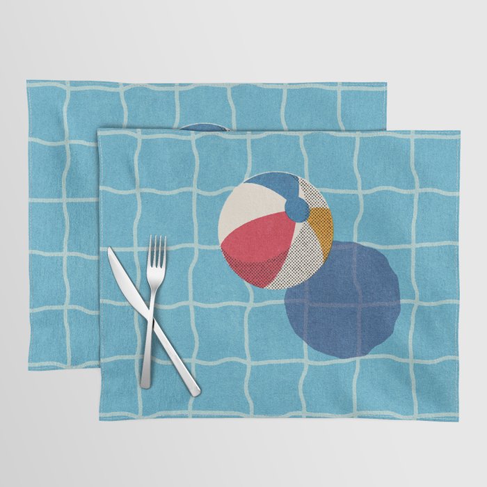 BALLS - Beach Ball - II Placemat Gallery Image 1
