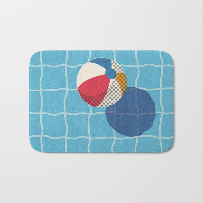 BALLS - Beach Ball - II Bath Mat Gallery Image 1