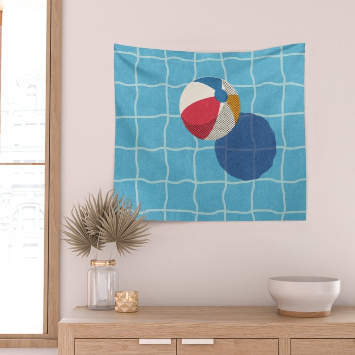 BALLS - Beach Ball - II Wall Tapestry Gallery Image 2
