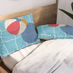 BALLS - Beach Ball - II Pillow Sham Gallery Image 2