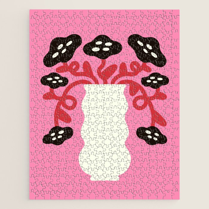Dried Lotus Flowers Jigsaw Puzzle Gallery Image 1