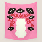 Dried Lotus Flowers Wall Tapestry Gallery Image 4