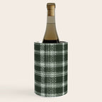 Fall Green Rustic Plaid Wine Chiller Gallery Image 2