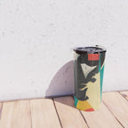 Colorful Abstract Horses 2 Travel Mug Gallery Image 4