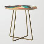 Colorful Abstract Horses 2 Side Table Gallery Image 1