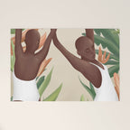 Figural Tropica Welcome Mat Gallery Image 1
