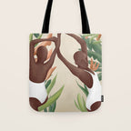 Figural Tropica Tote Bag Gallery Image 1