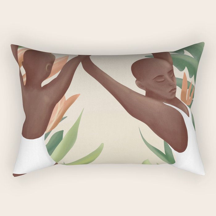 Figural Tropica Rectangular Pillow Gallery Image 1