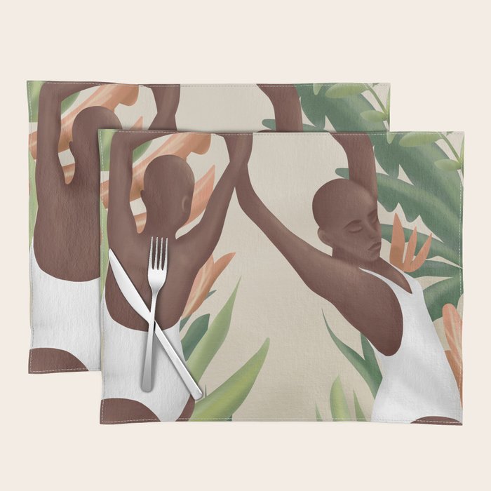 Figural Tropica Placemat Gallery Image 1