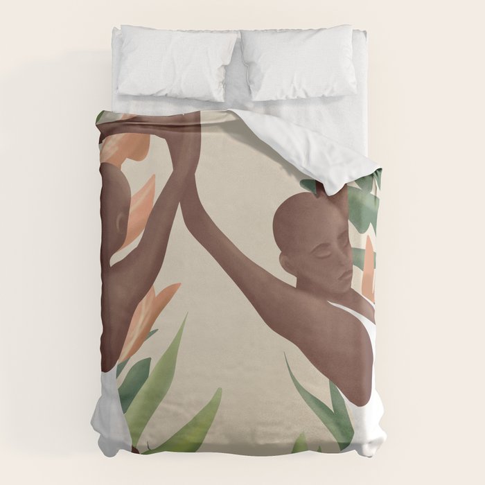 Figural Tropica Duvet Cover Gallery Image 1