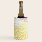 Floral Prints, Soft, Yellow and Pink, Design Prints Wine Chiller Gallery Image 2