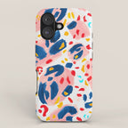 Painted Abstract Leopard Print iPhone Case Gallery Image 1