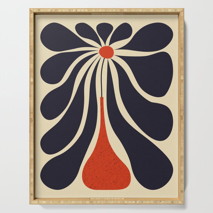 Lazy Flower Serving Tray Gallery Image 1