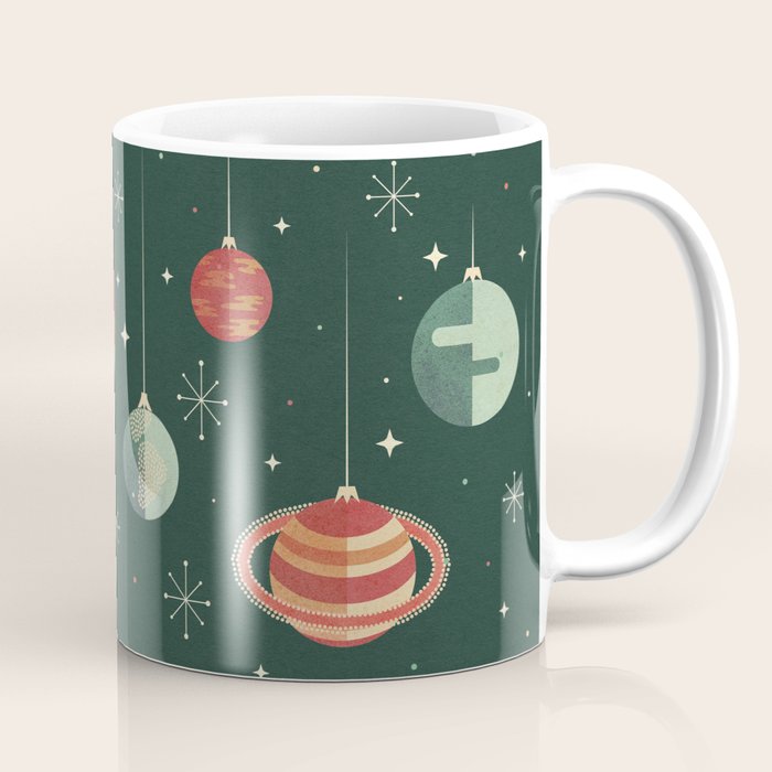 Joy to the Universe (on Green) Coffee Mug Gallery Image 1