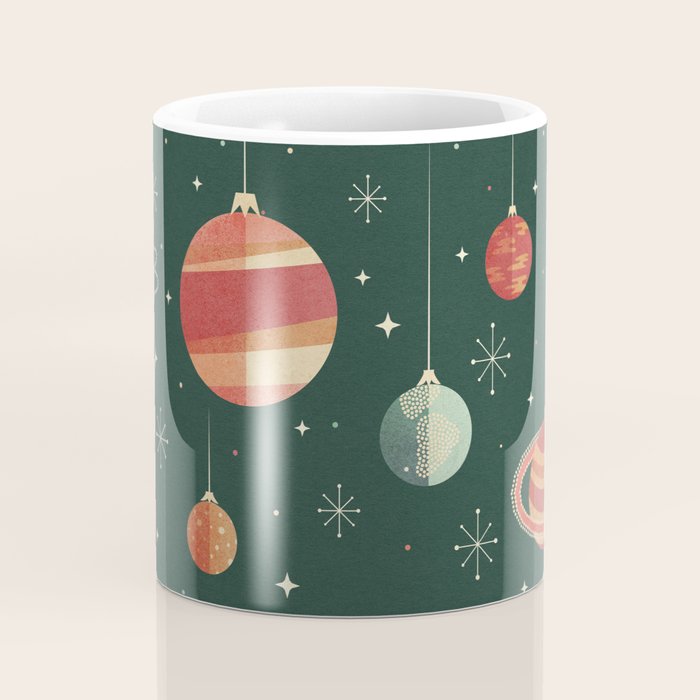 Joy to the Universe (on Green) Coffee Mug Gallery Image 4