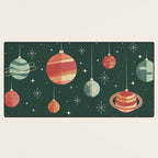 Joy to the Universe (on Green) Desk Mat Gallery Image 3