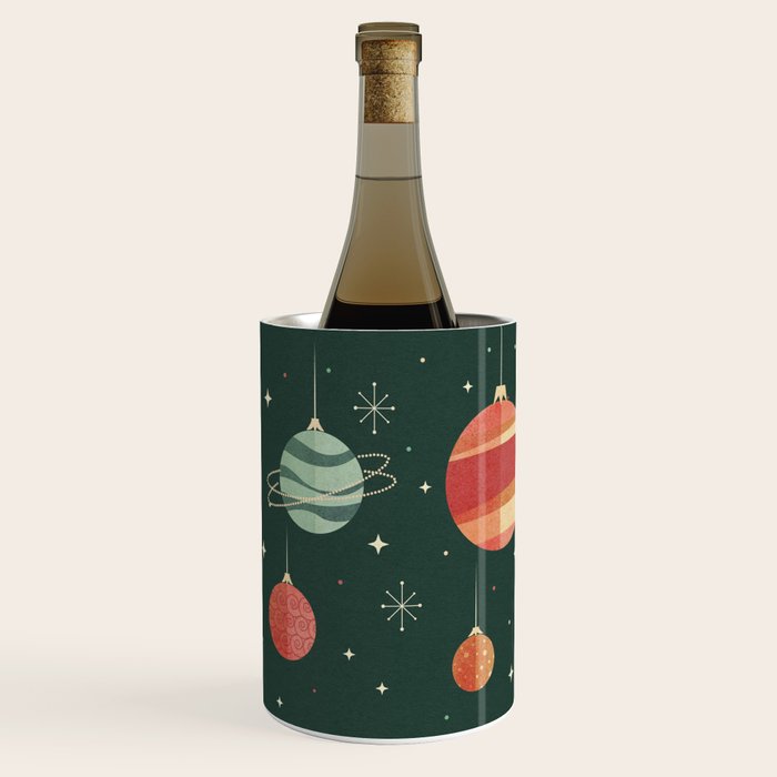 Joy to the Universe (on Green) Wine Chiller Gallery Image 2