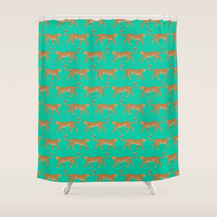 Jaguar Shower Curtain Gallery Image 1