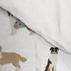 Australian Shepherd Colors Pattern Comforter Gallery Image 4