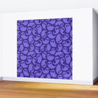 Halloween ghost cartoon pattern art Wall Mural Gallery Image 2