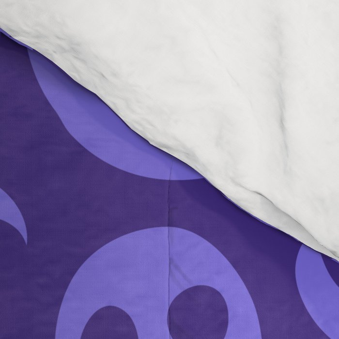 Halloween ghost cartoon pattern art Comforter Gallery Image 4