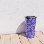 Halloween ghost cartoon pattern art Travel Mug Gallery Image 4